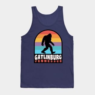 Gatlinburg Tennessee Bigfoot Sasquatch Great Smoky Mountains Tank Top